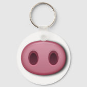 PinkPig Snout Sleutelhanger (Voorkant)