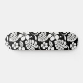 PINKPLUMERIE (ZWART) PERSOONLIJK SKATEBOARD (Horizontaal)