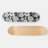 PINKPLUMERIE (ZWART) PERSOONLIJK SKATEBOARD (Horizontaal)