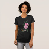 PINKROSES EN PIJN VAN SHARON SHARPE T-SHIRT (Voorkant volledig)