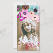 PINKROSSEN, ANEMONEN EN FOTO-TEMPLATE VOOR BUTTERF (Voorkant)