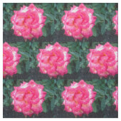 PINKROSSEN EN RAINDROPS STOF (Swatch)
