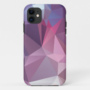 Pinks Blues Abstracte piramid Pattern Art Hoesje-M Case-Mate iPhone Case