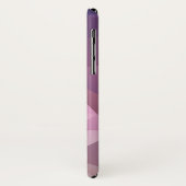 Pinks Blues Abstracte piramide Pattern Art Case-Mate iPhone Case (Achterkant/links)