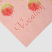 Pinks en koraal bloemig ambachtelijk tissuepapier (Detail)