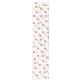 Pinks en limoengroen korte tafelloper