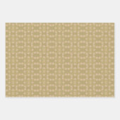 Pinks Koraal en Goud Inpakpapier Vel (Voorkant 2)