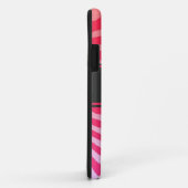 Pinks lichte zebra strepen aangepaste iphone 5 hoe Case-Mate iPhone case (Achterkant/rechts)