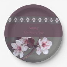 Pinks met groen en pruim