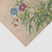 Pinks van Zhang Ruoai Tissuepapier (Detail)