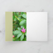 Pinks! Wenskaart Kaart (Binnen)