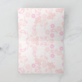 Pinks zestigste van bloemen & van Vogels de Kaart (Binnen)