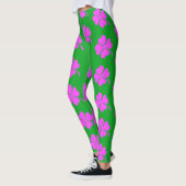 PinkShamrock Clover St. Patrick's Day Leggings (Links)