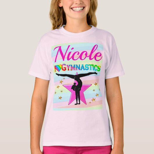  PINKSTAR I HOUDT VAN GYMNASTIEK T-SHIRT (Voorkant)