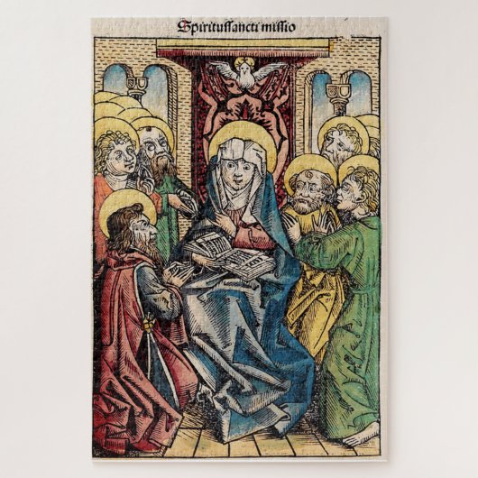 Pinkster scène na Pasen Legpuzzel (Verticaal)