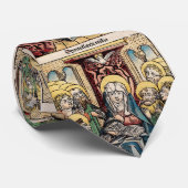 Pinkster scène na Pasen Stropdas (Opgerold)