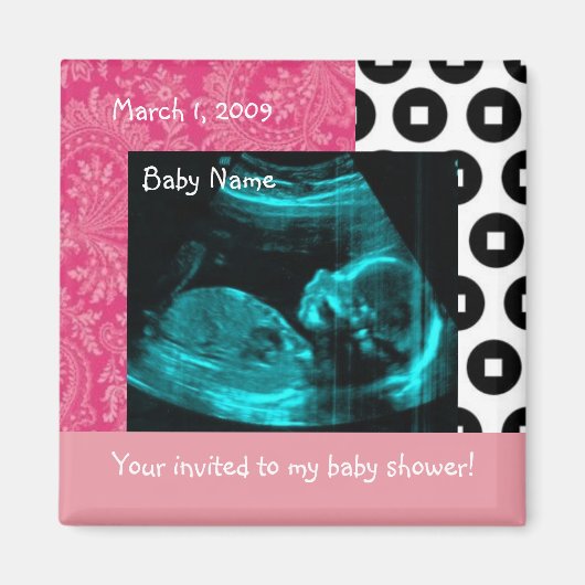 pinksterbaby magneet (Voorkant)