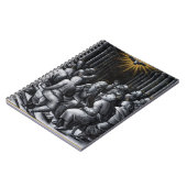 Pinksteren Bevestiging Kunstwerk van Pierre Reymon Notitieboek (Linkerzijde)