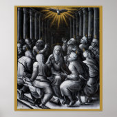 Pinksteren Bevestiging Kunstwerk van Pierre Reymon Poster (Voorkant)