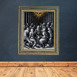 Pinksteren Bevestiging Kunstwerk van Pierre Reymon Poster