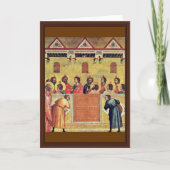Pinksteren door Giotto Di Bondone Kaart (Voorkant)