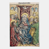 Pinksterscène na Paaszondag Theedoek (Verticaal)