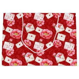 PINKSTROMEN EN VALENTIJNSE  HOUDEN NOTA'S GROOT CADEAUZAKJE