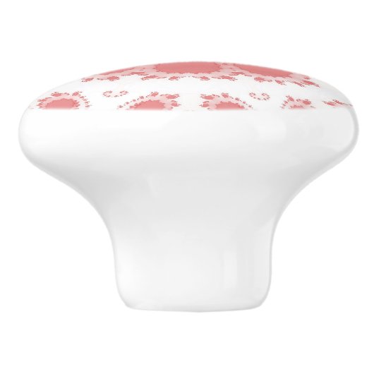 PINKSTROMEN KERAMISCHE KNOP (Zijkant)