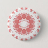 PINKSTROMEN RONDE BUTTON 5,7 CM (Voorkant)