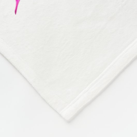  PINKSTROOM EN BUTTERFLESSERENITEITSPRAYER FLEECE DEKEN (Hoek)