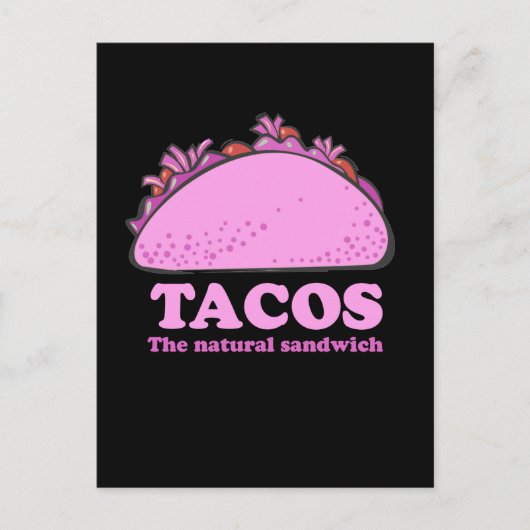 PINKTACOS BRIEFKAART (Voorkant)