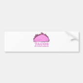 PINKTACOS BUMPERSTICKER (Voorkant)