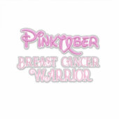 Pinktober, bewustzijn van borstkanker sticker (Voorkant)