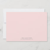 PINKWAVES | GEBOORTEAANKONDIGING AANKONDIGING (Achterkant)