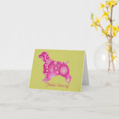 pinkwelsh, Hip Feelin! Kaart (Gele Bloem)