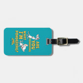 Pinky and the Brain | Denken jullie na? Bagagelabel (Voorkant horizontaal)