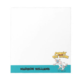 Pinky and the Brain | Show Logo Notitieblok