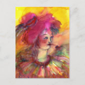 PINKY CLOWN BRIEFKAART (Voorkant)