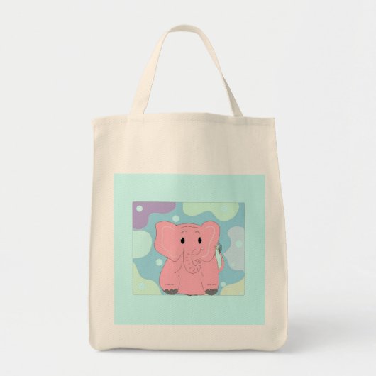 Pinky de Olifant Tote Bag (Voorkant)