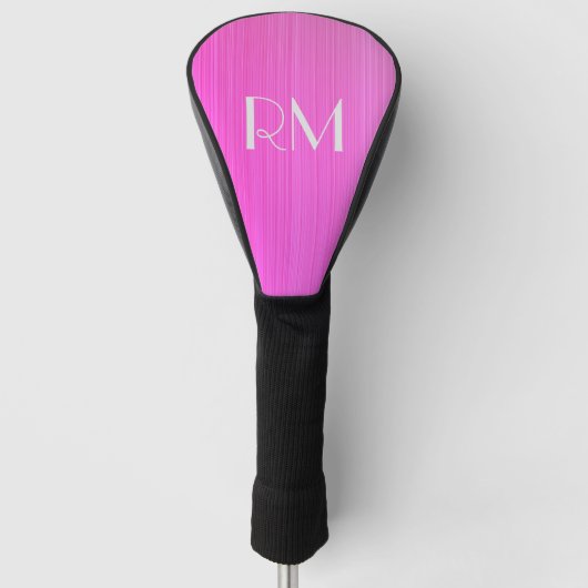 Pinky Do Wa Monogrammrd Golfheadcover (Voorkant)