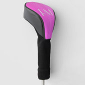 Pinky Do Wa Monogrammrd Golfheadcover (Schuin)