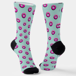 Pinky Donut - kleurrijke spikkels 1 Sokken