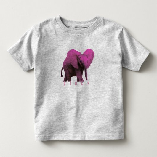 Pinky Elephant T-Shirt (Voorkant)