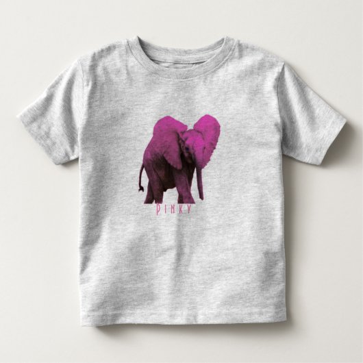 Pinky Elephant T-Shirt (Voorkant)