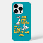 Pinky en Brain | Denk je na? Case-Mate iPhone Case (Achterkant)