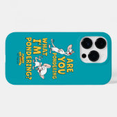 Pinky en Brain | Denk je na? Case-Mate iPhone Case (Achterkant (horizontaal))