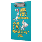 Pinky en Brain | Denk je na? Klembord (Links)