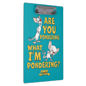 Pinky en Brain | Denk je na? Klembord (Rechts)