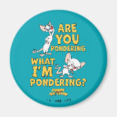 Pinky en Brain | Denk je na? Magneet (Voorkant)