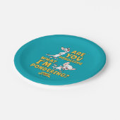 Pinky en Brain | Denk je na? Papieren Bordje (Gekanteld)